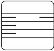 Karnisz panelowy Square Line trzy-torowy 200 cm - 4 ekrany
