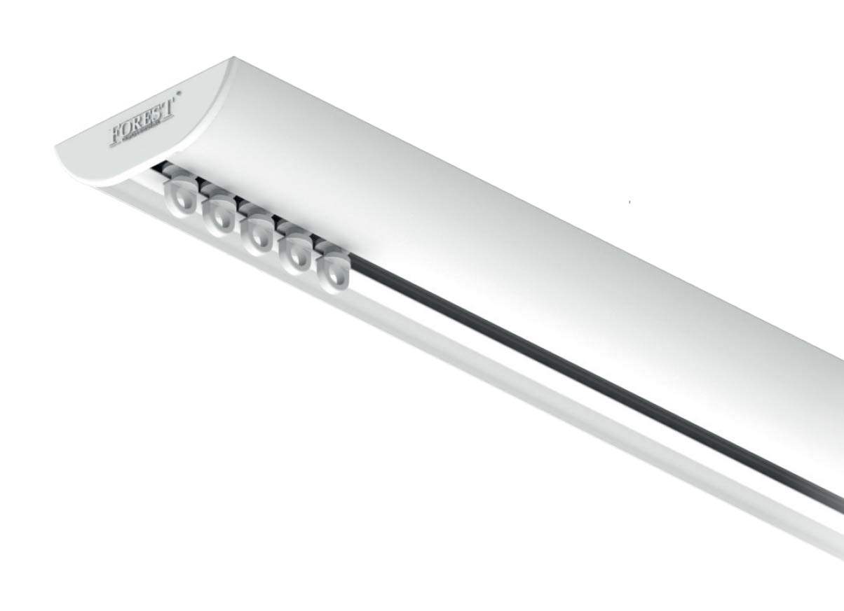 Szyna sufitowa DS-XL LED - ślizg z oczkiem równoległym