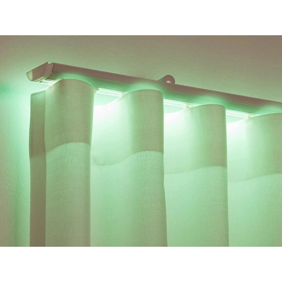 Designerska szyna sufitowa DS-XL z oświetleniem LED - zdjęcie materiały firmy Forest Polska