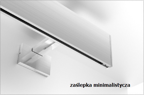 System karniszowy TopLine z zaślepką minimalistyczną